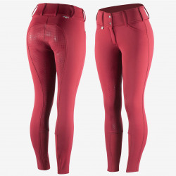 Bryczesy zimowe softshell z lejem silikonowym HORZE GRAND PRIX THERMO PRO