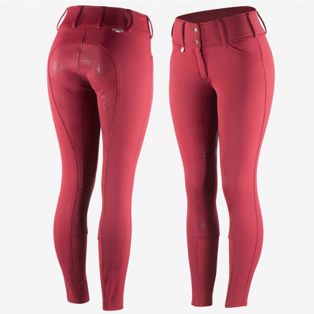 Bryczesy zimowe softshell z lejem silikonowym HORZE GRAND PRIX THERMO PRO