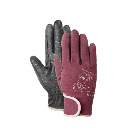 Zimowe rękawiczki jeździeckie Horze Leighton Teens